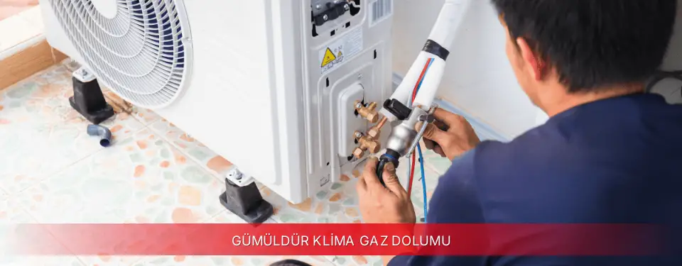Gümüldür İlçemi Awox Klima Gaz Dolumu